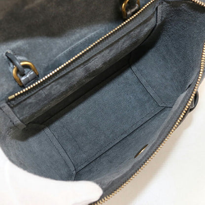 中古 セリーヌ ハンドバッグ レディース ブランド CELINE ベルトバッグ ナノ 2WAY 18990 グレー USDCE121544011