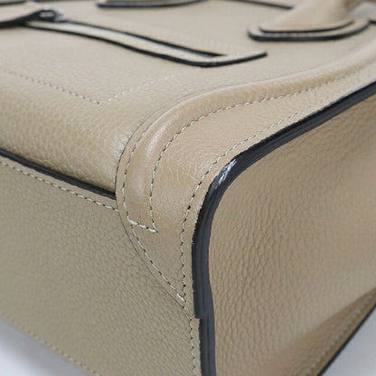 二手Celine手袋女装品牌CELINE Luggage Nano Shopper 2WAY 189243米色USDCE121551011