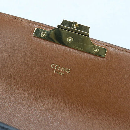 二手Celine单肩包女装品牌CELINE Triomphe帆布链197992DQW棕色USDCE121704011