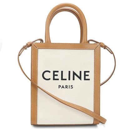 中古 セリーヌ ハンドバッグ レディース ブランド CELINE ミニバーティカルカバ ホワイト バッグ USDCE96116011