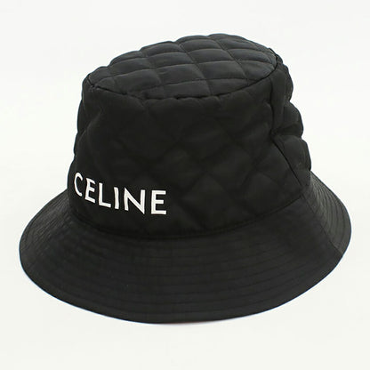 中古 セリーヌ ハット ユニセックス ブランド CELINE バケットハット 2AUB8930C ブラック 帽子 USDCE96123011