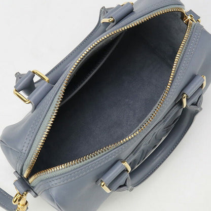 中古 セリーヌ ハンドバッグ レディース ブランド CELINE スモール ボストン ブルー バッグ USDCE96359011