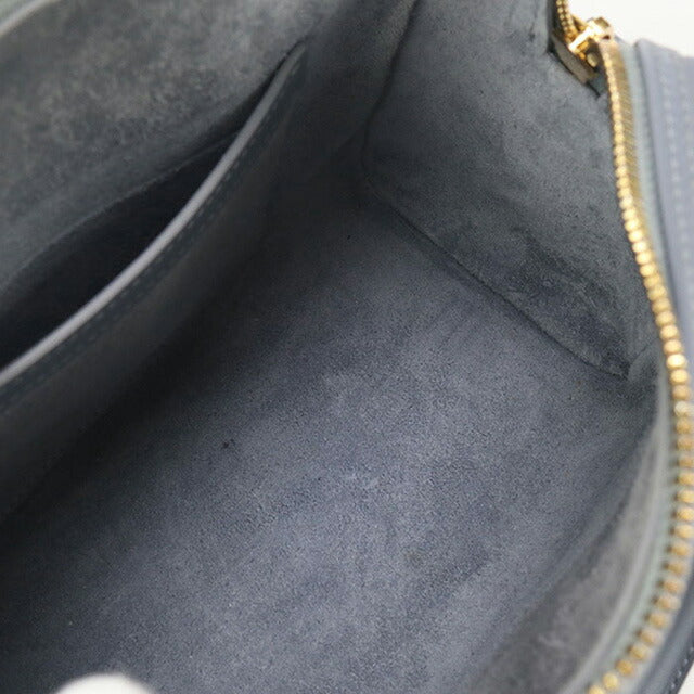 中古 セリーヌ ハンドバッグ レディース ブランド CELINE スモール ボストン ブルー バッグ USDCE96359011