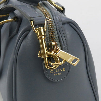 中古 セリーヌ ハンドバッグ レディース ブランド CELINE スモール ボストン ブルー バッグ USDCE96359011