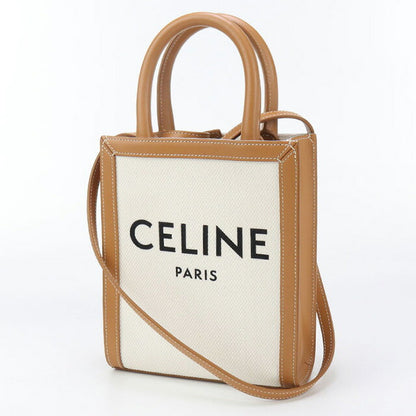 中古 セリーヌ ハンドバッグ レディース ブランド CELINE ミニ バーティカル カバ 193302BNZ.02NT ホワイト バッグ USDCE96488011