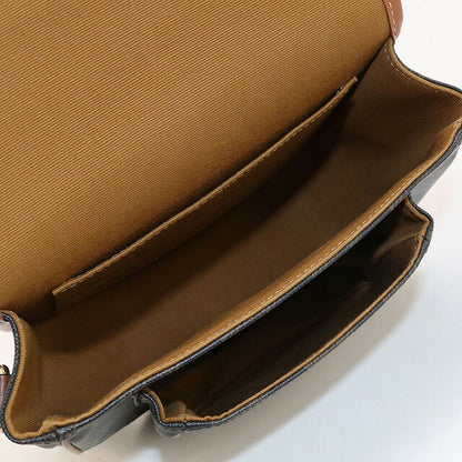 中古 セリーヌ 斜め掛け ショルダーバッグ レディース ブランド CELINE トリオンフキャンバス ミディアムフォルコ レザー 19150 2BZJ 04LU USDCE96812011