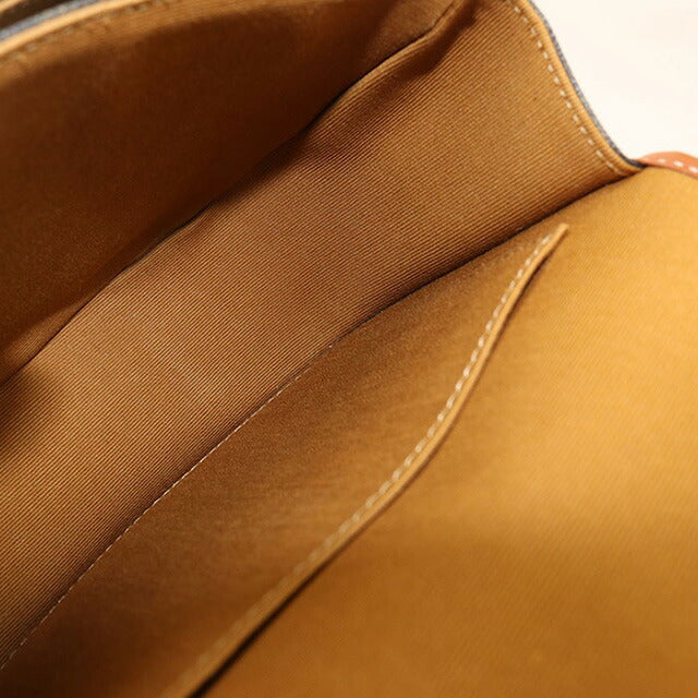 中古 セリーヌ 斜め掛け ショルダーバッグ レディース ブランド CELINE トリオンフキャンバス ミディアムフォルコ レザー 19150 2BZJ 04LU USDCE96812011