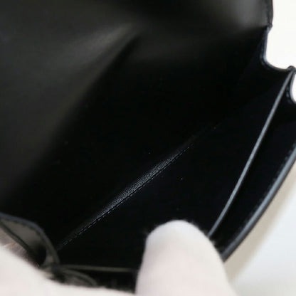中古 セリーヌ 名刺入れ ユニセックス ブランド CELINE トリオンフ ビジネスカードホルダー 10M24 3FQD 38SI ブラック 小物 USDCE96982011