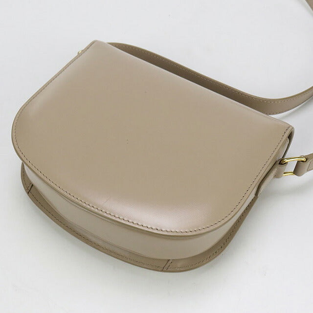 CELINE ベージュ モノグラム ショルダーバッグ 中古 セリーヌ 斜め掛け ショルダーバッグ レディース ブランド CELINE