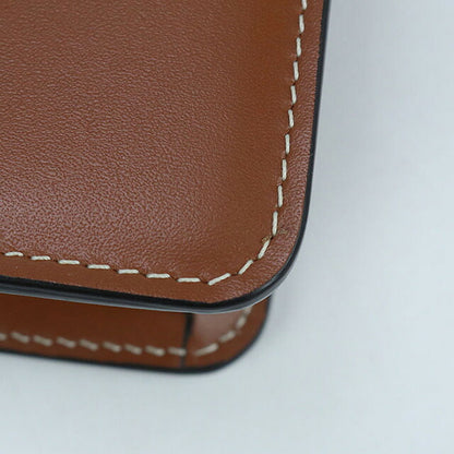 中古 セリーヌ チェーンウォレット レディース ブランド CELINE トリオンフ ブラウン 財布 USDCE98075011