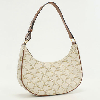 Used Celine shoulder bag ladies brand CELINE one shoulder white bag USDCE99347011