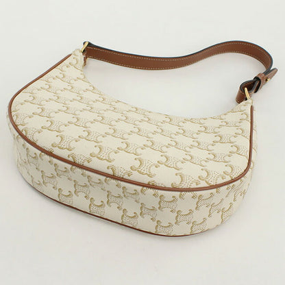 Used Celine shoulder bag ladies brand CELINE one shoulder white bag USDCE99347011