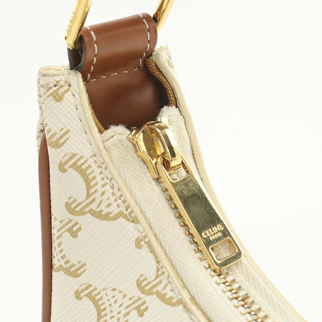 Used Celine shoulder bag ladies brand CELINE one shoulder white bag USDCE99347011