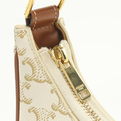 Used Celine shoulder bag ladies brand CELINE one shoulder white bag USDCE99347011