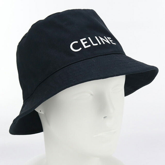 中古 セリーヌ ハット レディース ブランド CELINE バケットハット 2AU5B968P ブラック 帽子 USDCE99950011