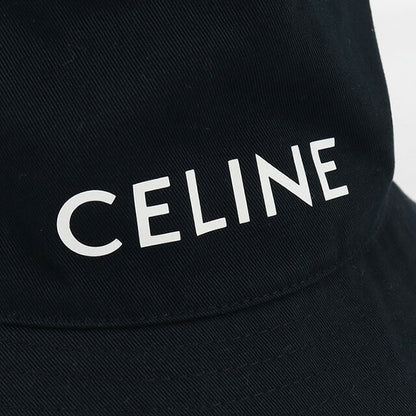 中古 セリーヌ ハット レディース ブランド CELINE バケットハット 2AU5B968P ブラック 帽子 USDCE99950011