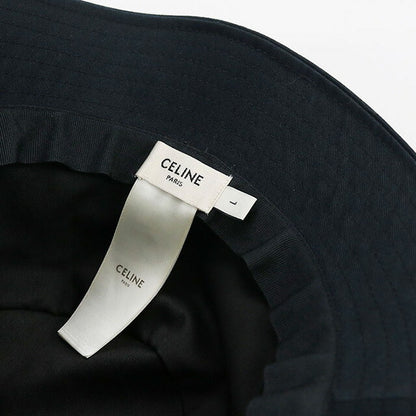 中古 セリーヌ ハット レディース ブランド CELINE バケットハット 2AU5B968P ブラック 帽子 USDCE99950011