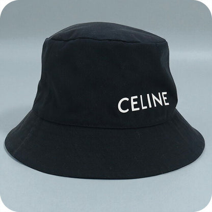 中古 セリーヌ ハット レディース ブランド CELINE バケットハット 2AU5B968P ブラック 帽子 USDCE99950011