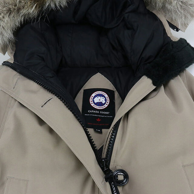 二手加拿大鹅羽绒服女装品牌 CANADA GOOSE BRONTE PARKA 2600JL 米色磨损 USDCGS99940011