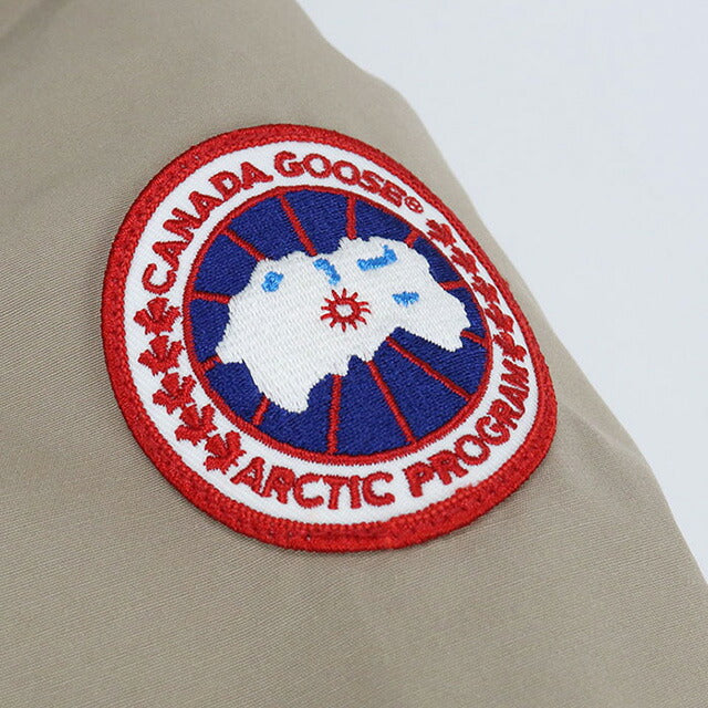 二手加拿大鹅羽绒服女装品牌 CANADA GOOSE BRONTE PARKA 2600JL 米色磨损 USDCGS99940011