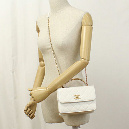 中古 シャネル ハンドバッグ レディース ブランド CHANEL マトラッセ 2WAY ホワイト バッグ USDCH100037011