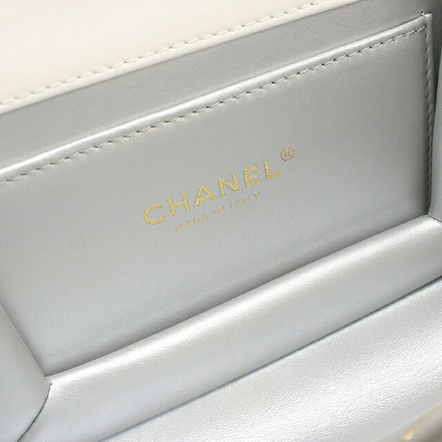 中古 シャネル ハンドバッグ レディース ブランド CHANEL マトラッセ 2WAY ホワイト バッグ USDCH100037011