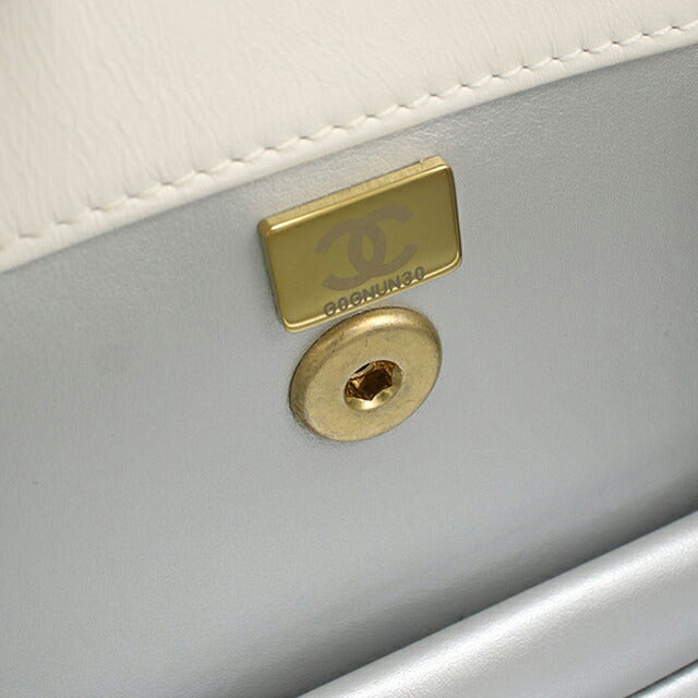 中古 シャネル ハンドバッグ レディース ブランド CHANEL マトラッセ 2WAY ホワイト バッグ USDCH100037011