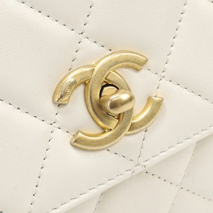 中古 シャネル ハンドバッグ レディース ブランド CHANEL マトラッセ 2WAY ホワイト バッグ USDCH100037011