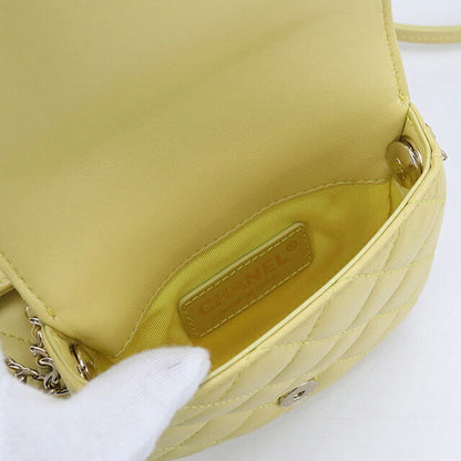 二手 CHANEL 单肩包 女士品牌 CHANEL 马特拉斯链条黄包 USDCH100158011