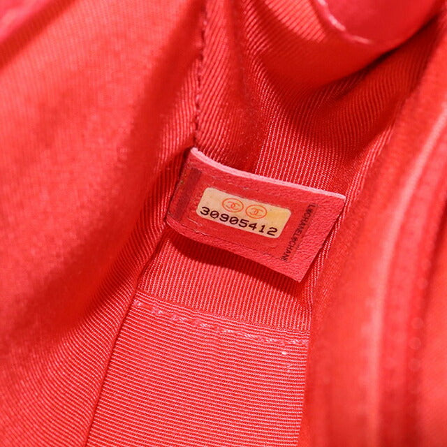 二手 CHANEL 斜挎单肩包 女士品牌 CHANEL 马特拉斯链条红色包 USDCH100160011