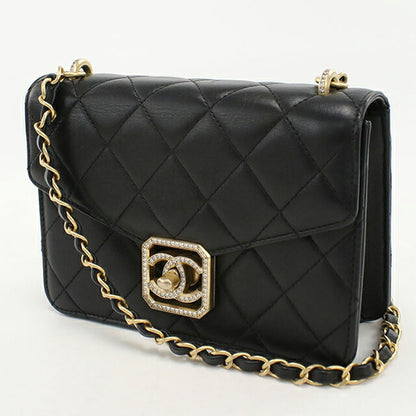 二手 CHANEL 单肩包 女士品牌 CHANEL 马特拉斯链条黑色包 USDCH100166011