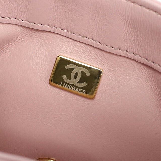 中古 シャネル 斜め掛け ショルダーバッグ レディース ブランド CHANEL マトラッセ チェーン ピンク バッグ USDCH100191011
