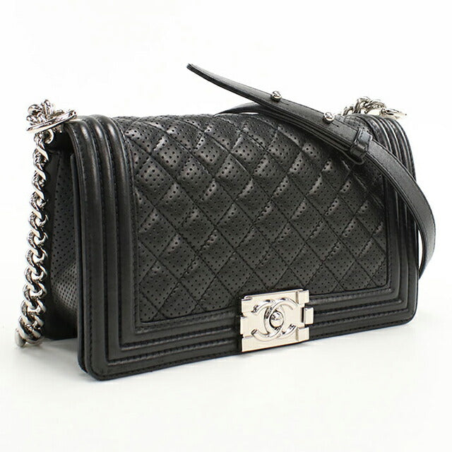 中古 シャネル ショルダーバッグ レディース ブランド CHANEL ボーイ
