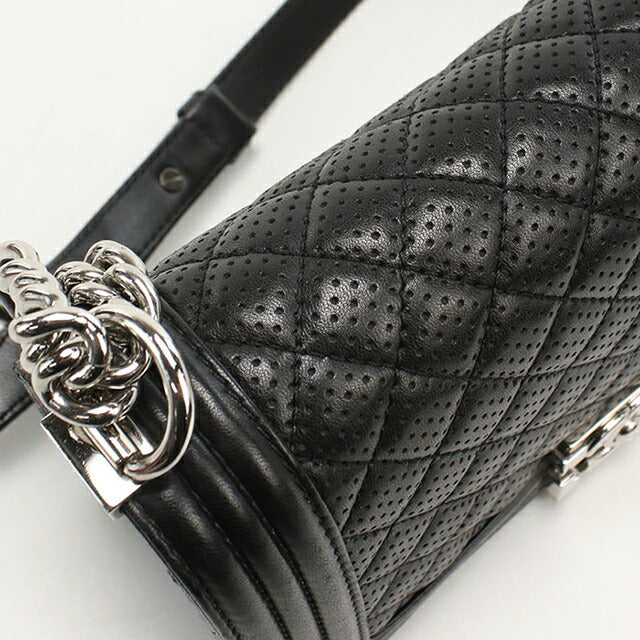 中古 シャネル ショルダーバッグ レディース ブランド CHANEL ボーイ