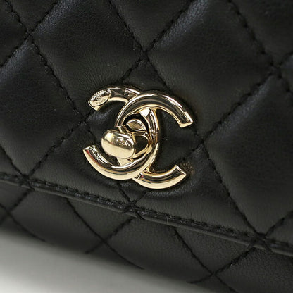 二手CHANEL手提包女士品牌CHANEL Matelasse 2WAY手提包黑色包USDCH100356011
