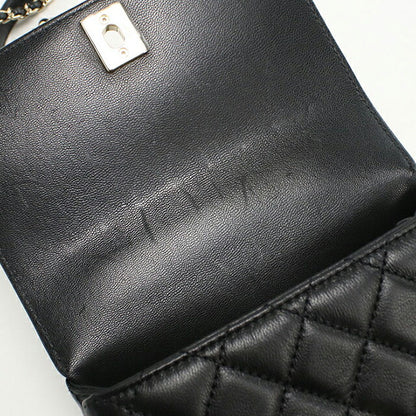 二手CHANEL手提包女士品牌CHANEL Matelasse 2WAY手提包黑色包USDCH100356011