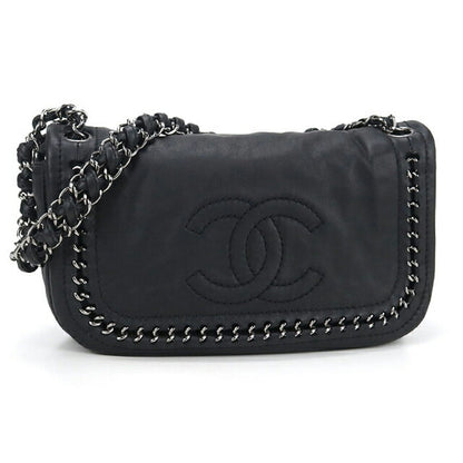 Used CHANEL shoulder bag ladies brand CHANEL chain black bag USDCH100389011