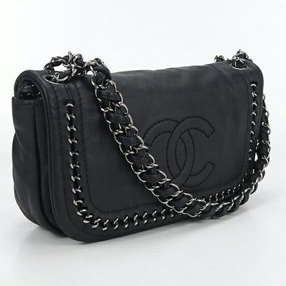 Used CHANEL shoulder bag ladies brand CHANEL chain black bag USDCH100389011