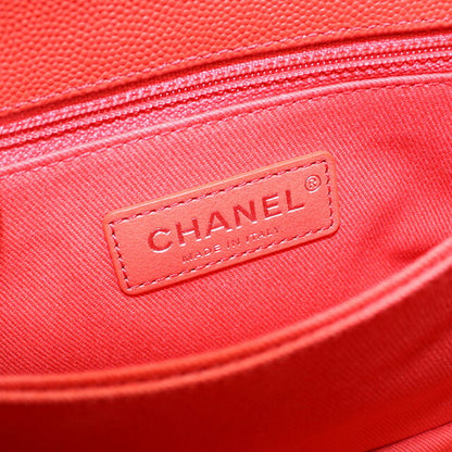 中古 シャネル ハンドバッグ レディース ブランド CHANEL シェブロン 2WAY オレンジ バッグ USDCH100544011
