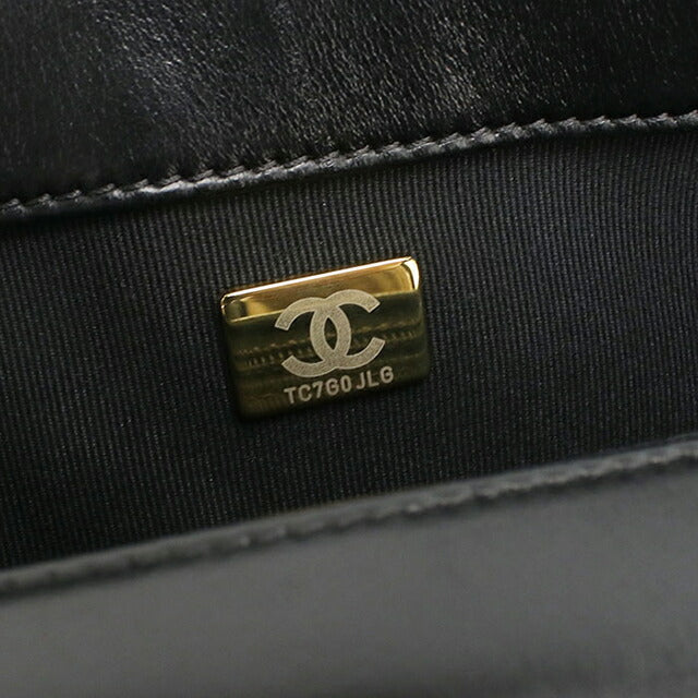 二手 CHANEL 单肩包 女士品牌 CHANEL 马特拉斯链条黑色包 USDCH100557011