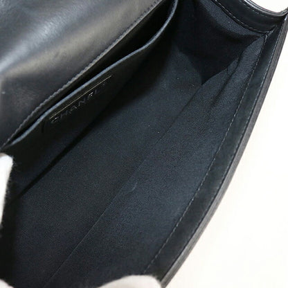 中古 シャネル 斜め掛け ショルダーバッグ レディース ブランド CHANEL ボーイシャネル チェーンショルダーバッグ A67086 ブラック USDCH100562011