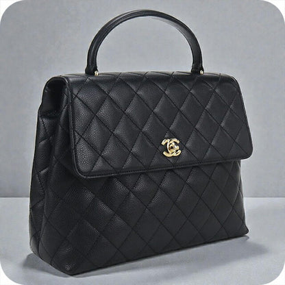 Used CHANEL handbag ladies brand CHANEL Matelasse black bag USDCH100572011