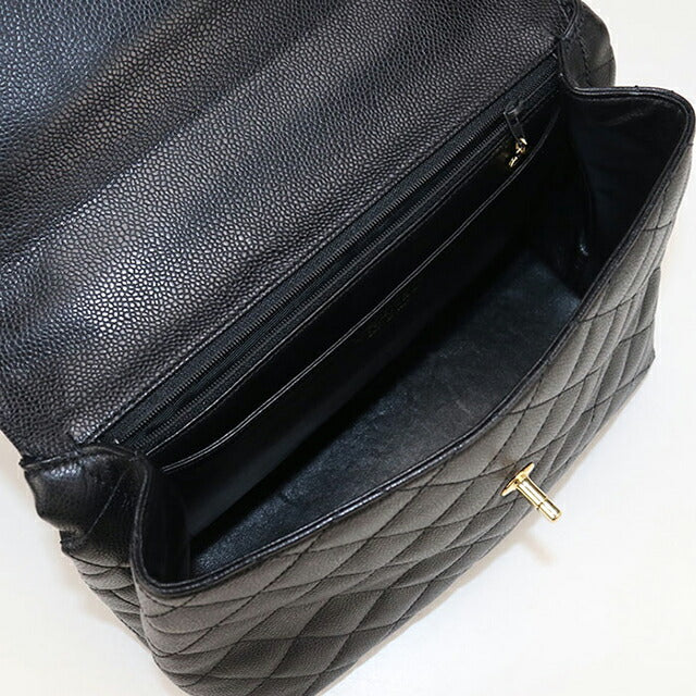 Used CHANEL handbag ladies brand CHANEL Matelasse black bag USDCH100572011