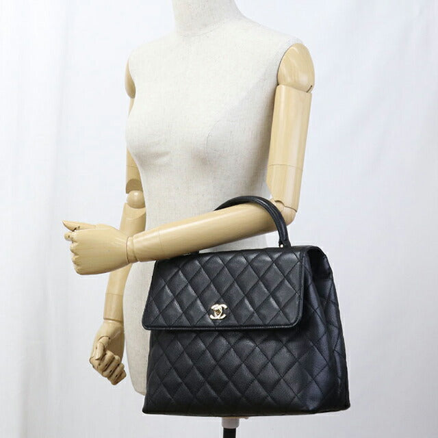 Used CHANEL handbag ladies brand CHANEL Matelasse black bag USDCH100572011