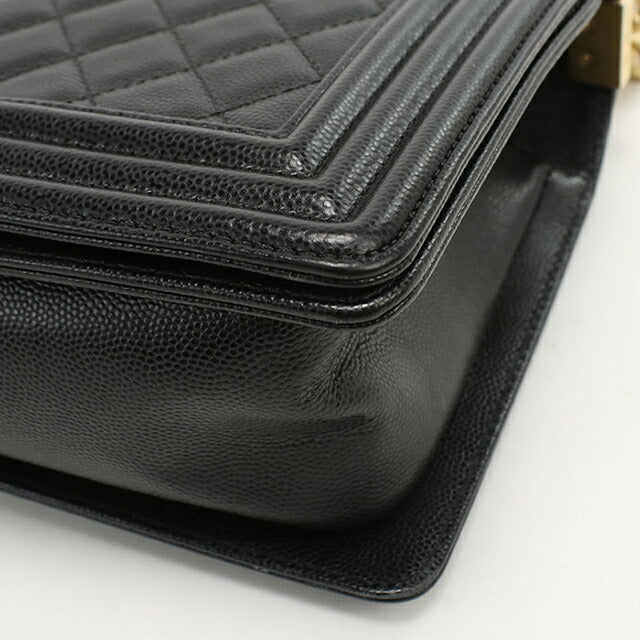 中古 シャネル ショルダーバッグ レディース ブランド CHANEL ボーイシャネル チェーンショルダーバッグ A67086 ブラック バッグ USDCH100727011