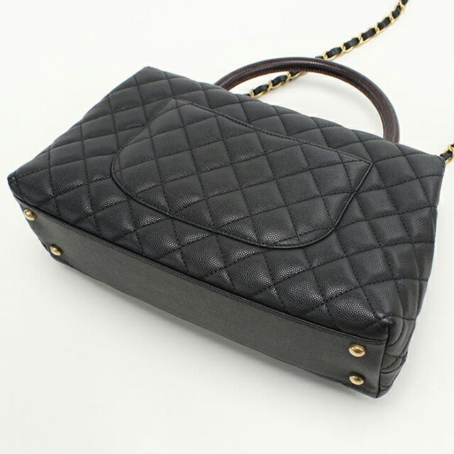二手CHANEL手提包女士品牌CHANEL Matelasse 2WAY手提包黑色包USDCH100759011