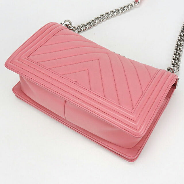 中古 シャネル ショルダーバッグ レディース ブランド CHANEL ボーイ