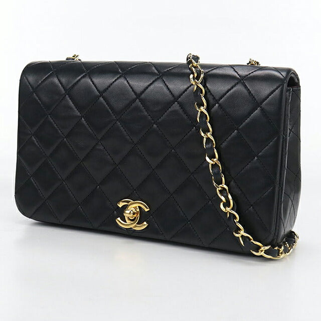 二手 CHANEL 单肩包 女士品牌 CHANEL 马特拉斯链条黑色包 USDCH101011011