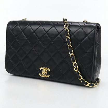 二手 CHANEL 单肩包 女士品牌 CHANEL 马特拉斯链条黑色包 USDCH101011011