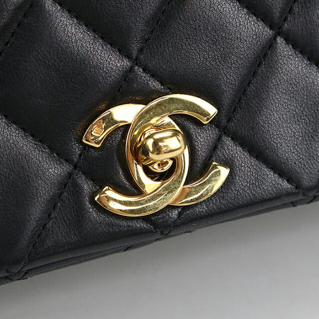 二手 CHANEL 单肩包 女士品牌 CHANEL 马特拉斯链条黑色包 USDCH101011011